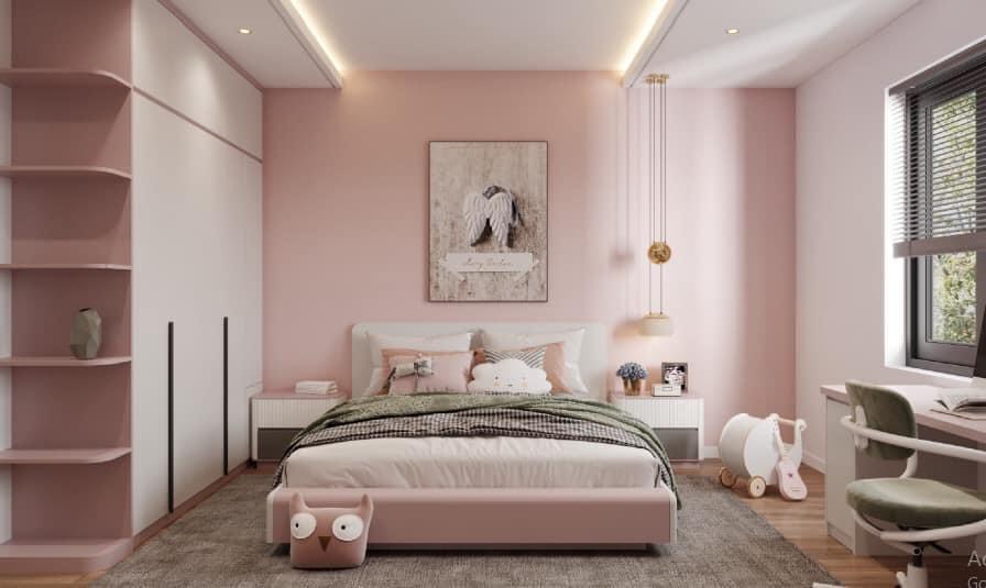 Mẫu màu sơn phòng ngủ đẹp hiện đại xu hướng